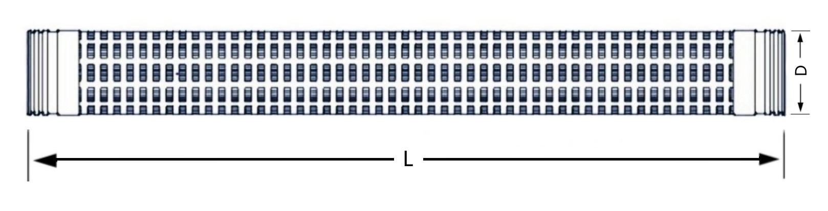 TaFlux COR Pro Series TFL20VP PVDF UF membrane dimension